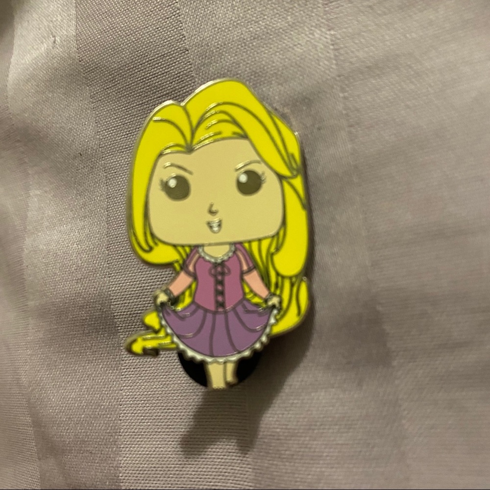 Rapunzel fantasy pin